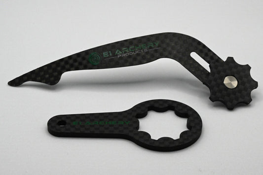 E1 Carbon "Sexy Leg" Bend Clicker- Right Hand (IN STOCK NOW!)