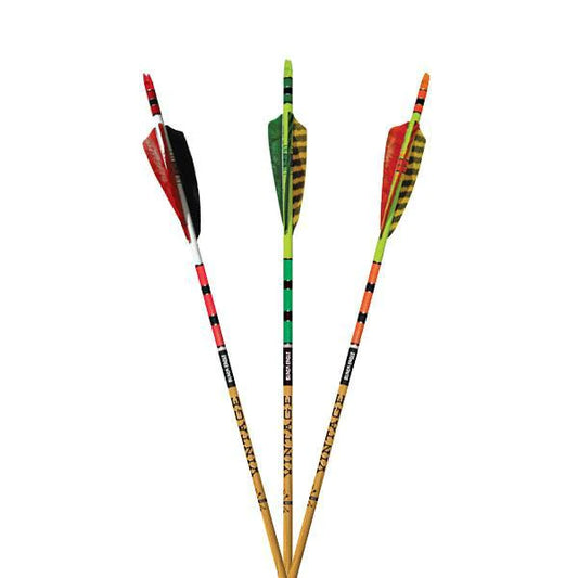 Black Eagle Vintage Arrow (Fletched w/Feathers)