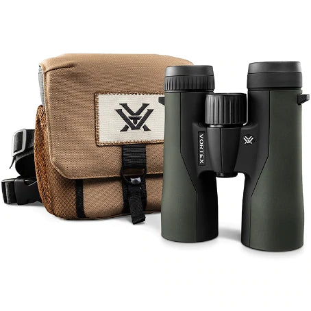 Vortex Crossfire HD Binoculars (10x42) & Bino Harness Combo