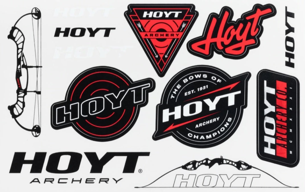 Hoyt Target Sticker Sheet