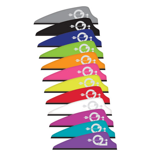 Q2i Archery FUSION-II 2.1” Vanes HIGH Profile (36pk)